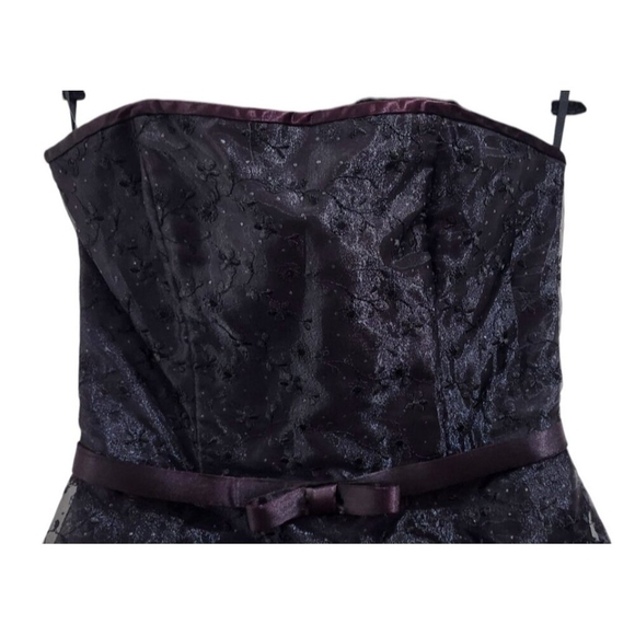 1990's Jessica McClintock Jessica McClintock Prom Or Cocktail Dress Size 4 - Picture 4 of 11